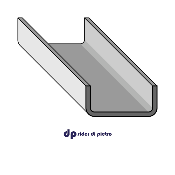 Immagine di Profilato a "U" Dimensioni 25X12X4